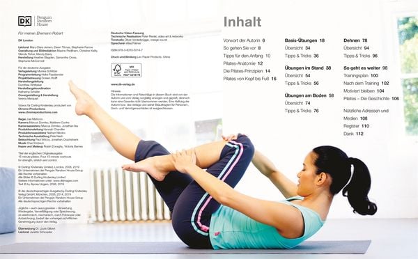 Produktbild: 15 Minuten Pilates für jeden Tag