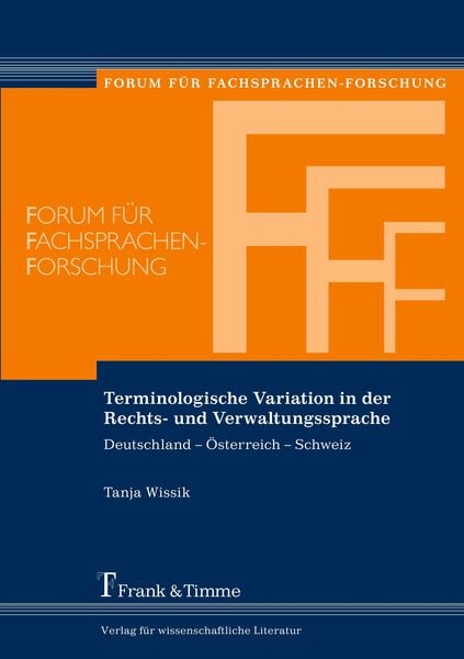 Terminologische Variation in der Rechts- und Verwaltungssprache