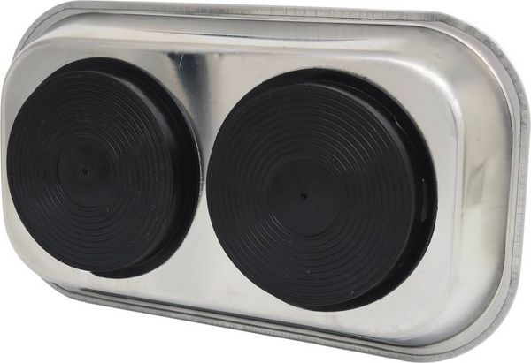 Produktbild: KS Tools 800.0151 Edelstahl Magnet-Teller, 140x240mm