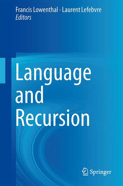 Produktbild: Language and Recursion