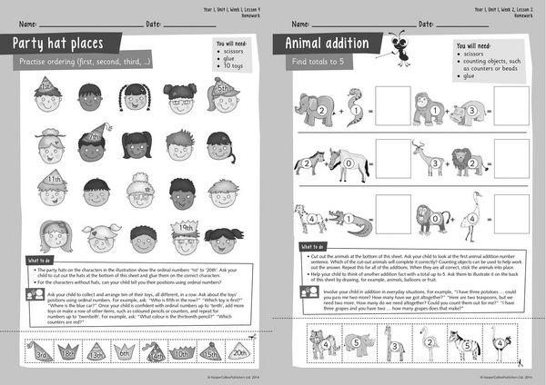 Produktbild: Busy Ant Maths -- Year 1 Homework Guide