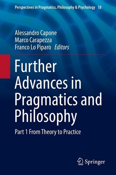 Produktbild: Further Advances in Pragmatics and Philosophy