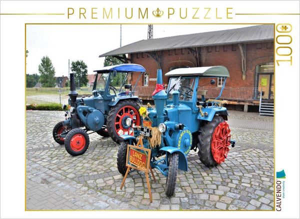 Produktbild: CALVENDO Puzzle 2 LANZ BULLDOG - D3506 A | 1000 Teile Lege-Gr&ouml;&szlig;e 64x48cm Foto-Puzzle f&uuml;r gl&uuml;ckliche Stunden