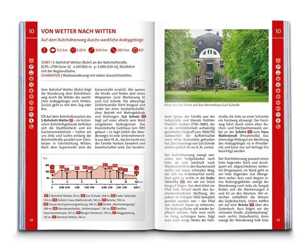 Produktbild: KOMPASS Wanderf&uuml;hrer Ruhrgebiet, 50 Touren