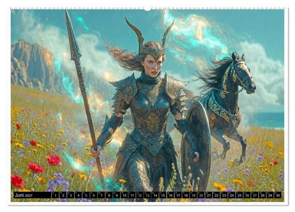 Produktbild: Keltischer Schatten (hochwertiger Premium Wandkalender 2027 DIN A2 quer), Kunstdruck in Hochglanz