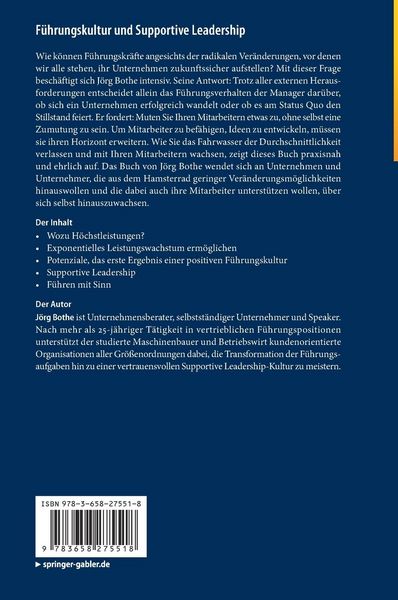 Produktbild: F&uuml;hrungskultur und Supportive Leadership