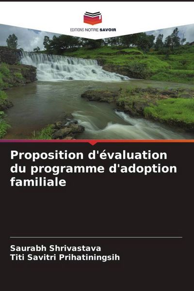 Produktbild: Proposition d'&eacute;valuation du programme d'adoption familiale