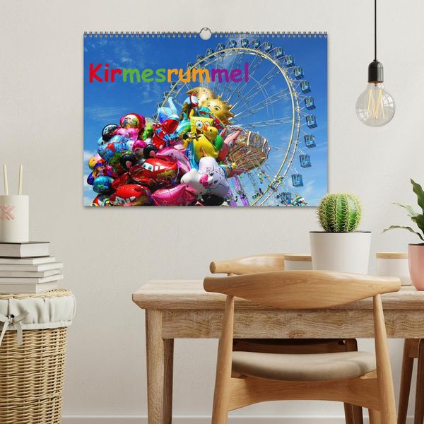 Produktbild: Kirmesrummel (Wandkalender 2026 DIN A3 quer), CALVENDO Monatskalender