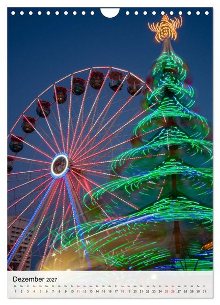 Produktbild: Magdeburg und das Licht am Ende des Tages (Wandkalender 2027 DIN A4 hoch), CALVENDO Monatskalender