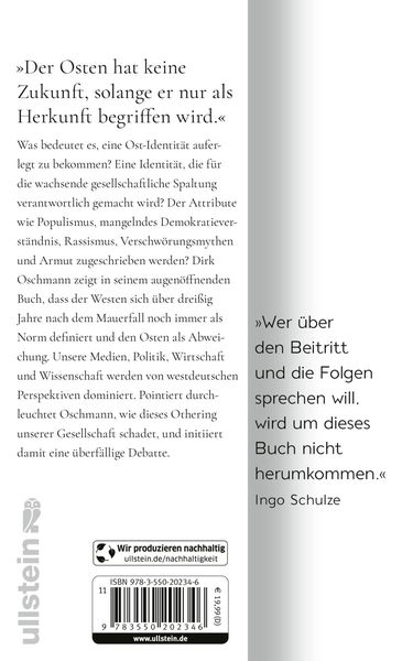 Produktbild: Der Osten: eine westdeutsche Erfindung
