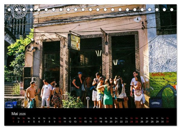 Produktbild: Rio de Janeiro dazwischen - in between (Tischkalender 2026 DIN A5 quer), CALVENDO Monatskalender