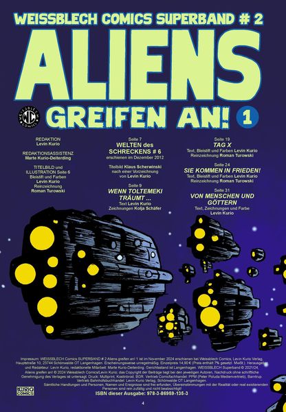 Produktbild: WEISSBLECH Comics Superband 2