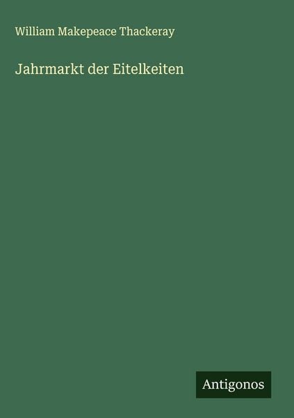 Produktbild: Jahrmarkt der Eitelkeiten