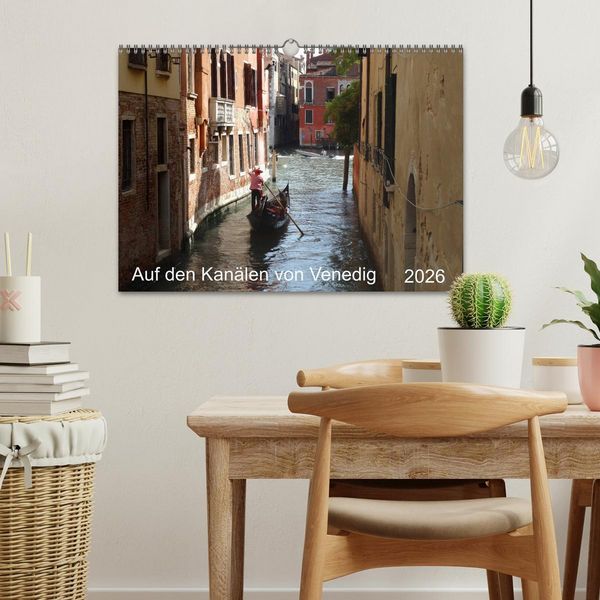 Produktbild: Auf den Kan&auml;len von Venedig (Wandkalender 2026 DIN A3 quer), CALVENDO Monatskalender