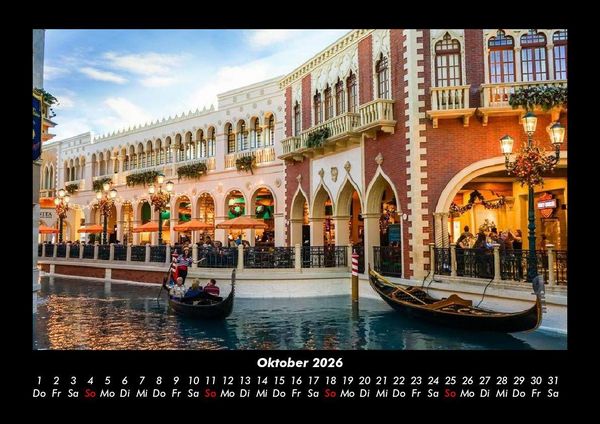 Produktbild: Venedig 2026 Fotokalender DIN A3