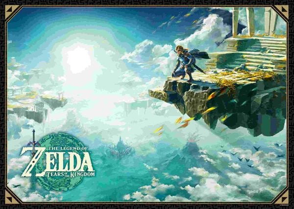 Produktbild: Erwachsenenpuzzle 1000 Teile - Nintendo Zelda - The Legend of Zelda of the Kingdom
