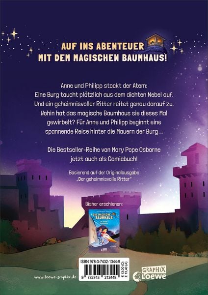 Produktbild: Das magische Baumhaus (Comic-Buchreihe, Band 2) - Der geheimnisvolle Ritter