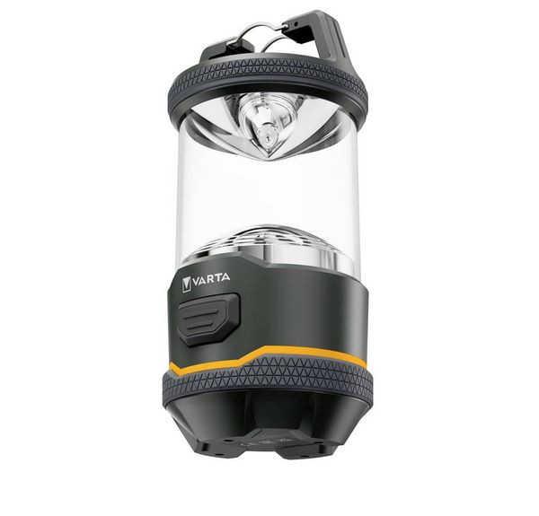 Produktbild: Varta 16550101111 Outdoor-Sportlaterne L10 4AA ohne Batterien LED Camping-Laterne 170 lm batteriebetrieben 262 g Schwarz, Gelb