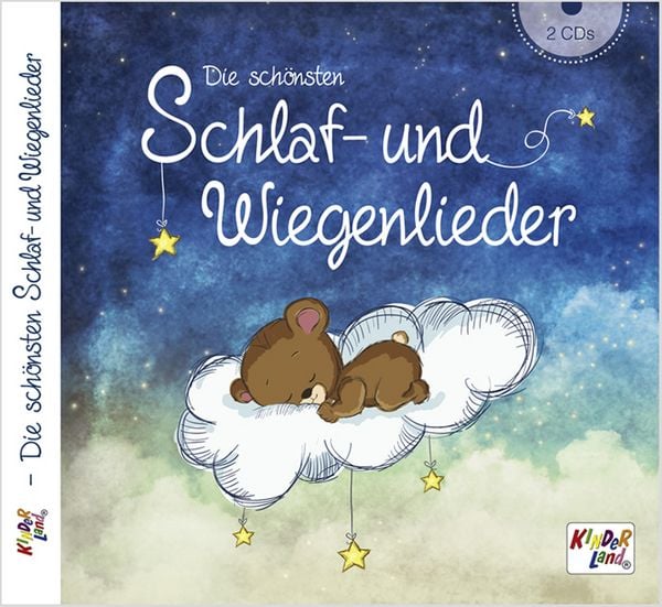 Produktbild: Die sch&ouml;nsten Schlaf- und Wiegenlieder 2 CDs