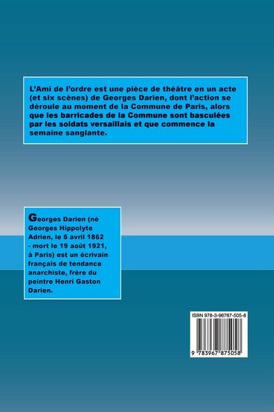 Produktbild: L'Ami de l'ordre