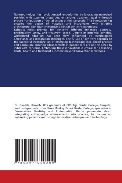 Produktbild: Nanotechnology and Nanorobotics in Dentistry