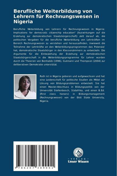 Produktbild: Berufliche Weiterbildung von Lehrern f&uuml;r Rechnungswesen in Nigeria