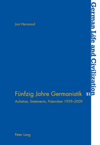 Produktbild: F&uuml;nfzig Jahre Germanistik
