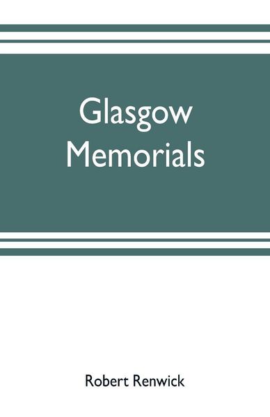 Produktbild: Glasgow memorials