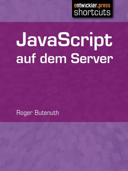 Produktbild: JavaScript auf dem Server