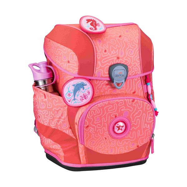 Produktbild: DerDieDas Schulranzen Set ErgoFlex Tiny Superflash, Schulranzen Set, 5tlg, Coral Reef