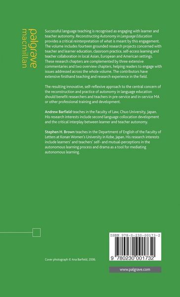 Produktbild: Reconstructing Autonomy in Language Education