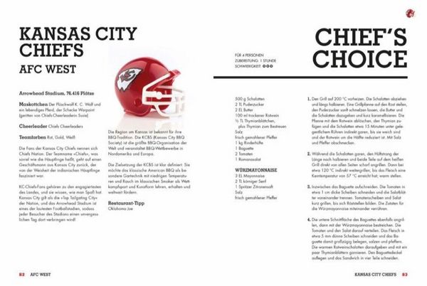 Produktbild: Das ultimative Football-Grillbuch