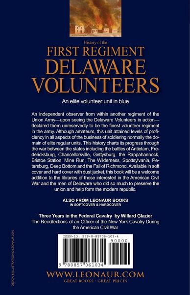 Produktbild: History of the First Regiment, Delaware Volunteers