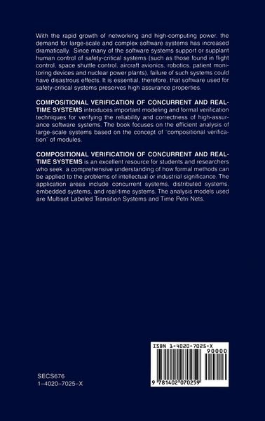 Produktbild: Compositional Verification of Concurrent and Real-Time Systems