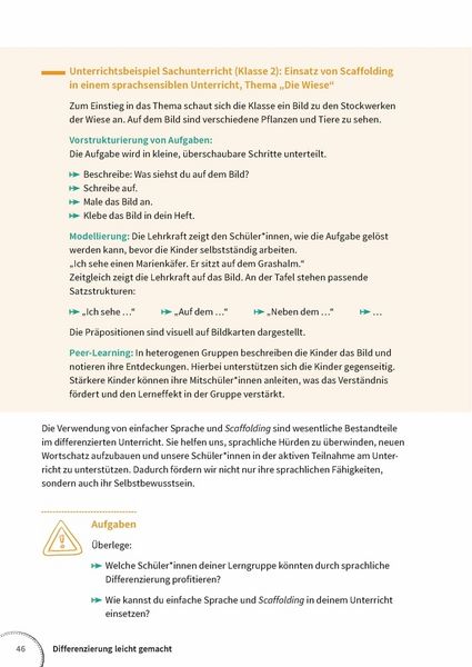Produktbild: Differenzierung leicht gemacht &ndash; Klasse 1&ndash;4
