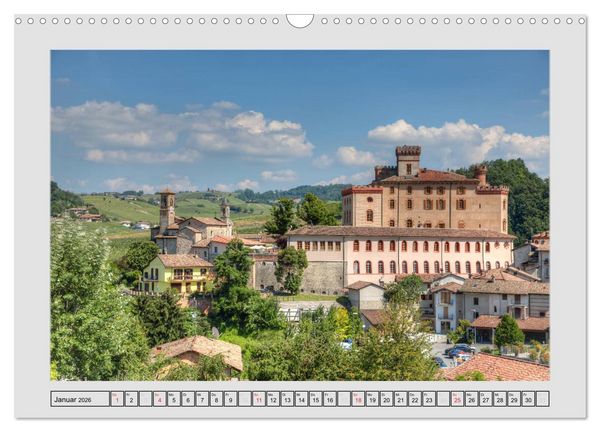 Produktbild: Piemont - die Genussregion Italiens (Wandkalender 2026 DIN A3 quer), CALVENDO Monatskalender