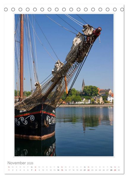 Produktbild: Eckernf&ouml;rde (Tischkalender 2026 DIN A5 hoch), CALVENDO Monatskalender