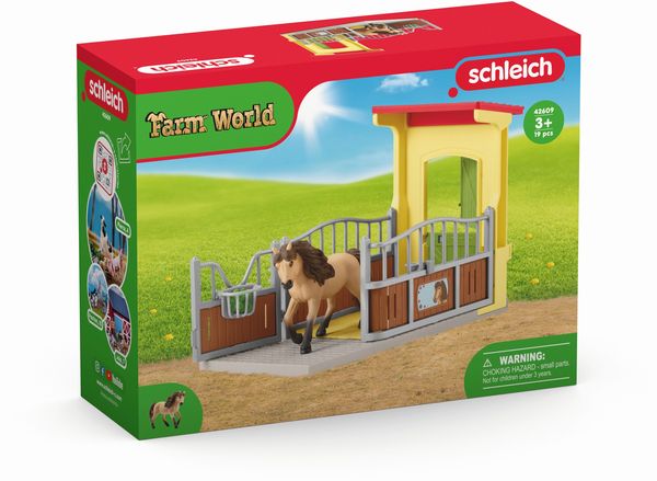 Schleich - Farm World - Ponybox mit Islandpferd