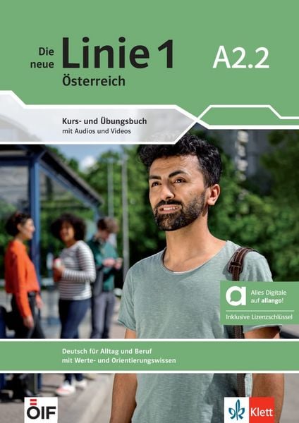 Produktbild: Die neue Linie 1 &Ouml;sterreich A2.2 &ndash; Hybride Ausgabe allango
