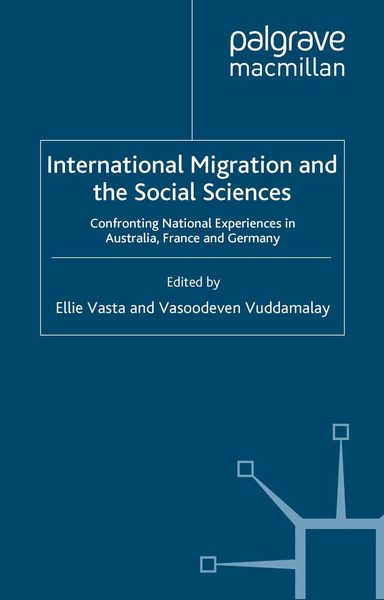 Produktbild: International Migration and the Social Sciences