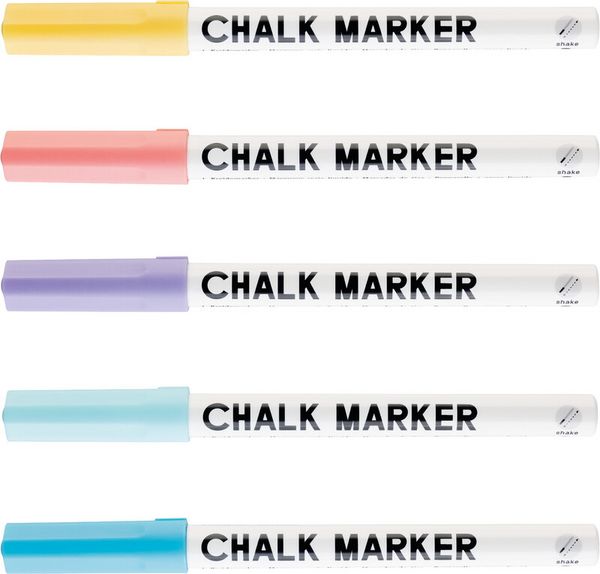 Produktbild: Kreidemarker-Set Pastel 5er
