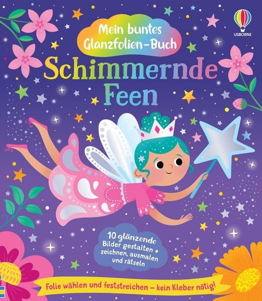 Produktbild: Mein buntes Glanzfolien-Buch: Schimmernde Feen