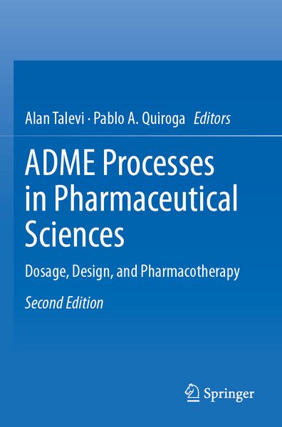 Produktbild: ADME Processes in Pharmaceutical Sciences