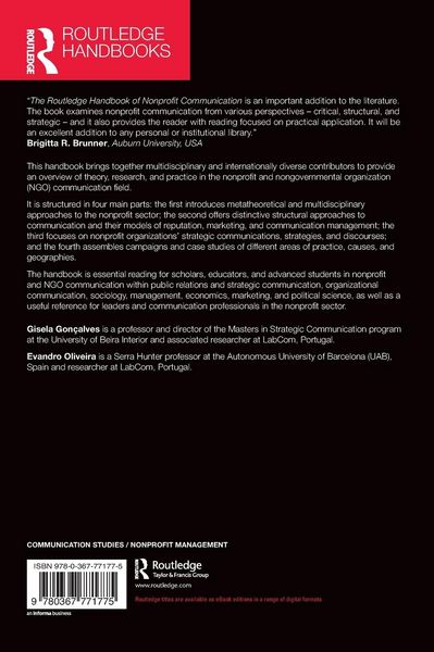 Produktbild: The Routledge Handbook of Nonprofit Communication