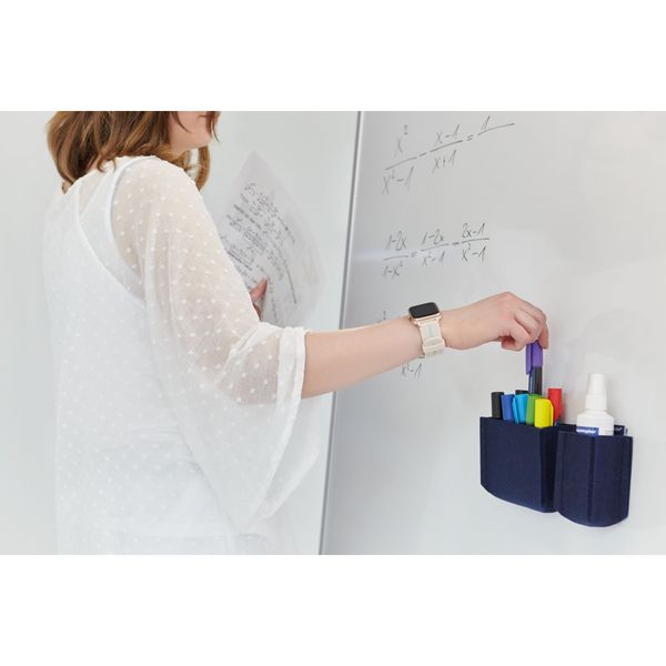 Produktbild: Magnetoplan Stiftehalter magnetisch magnetoTray SMALL (B x H x T) 60 x 100 x 60mm Blau 1227614