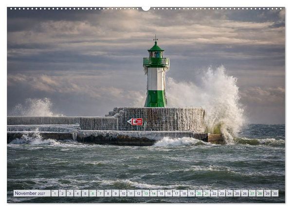Produktbild: Inseltr&auml;ume R&uuml;gen &ndash; 12 Monate pure Ostsee-Magie (Wandkalender 2027 DIN A2 quer), CALVENDO Monatskalender