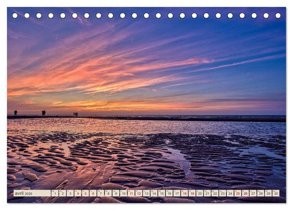 Produktbild: L'Allemagne, tes paysages (Calendrier de bureau 2026 DIN A5 vertical), CALVENDO calendrier mensuel