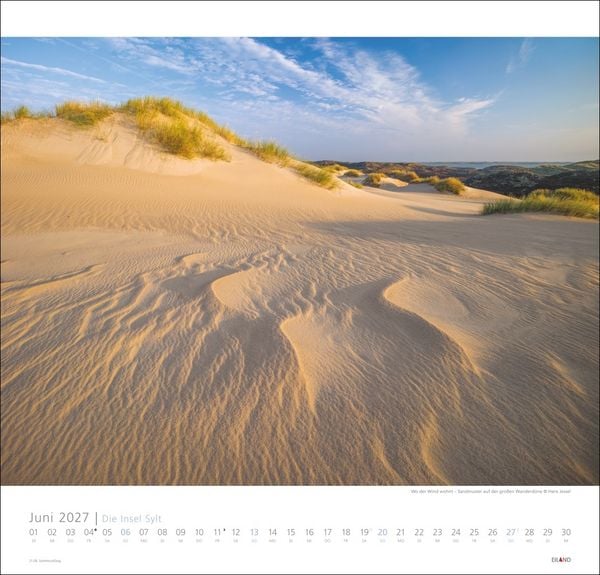 Produktbild: Die Insel Sylt Edition Kalender 2027 - Hans Jessel