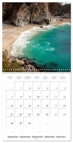 Produktbild: California - USA (Wall Calendar 2026 12 &times; 12 Inch) CALVENDO 12 Month Wall Calendar