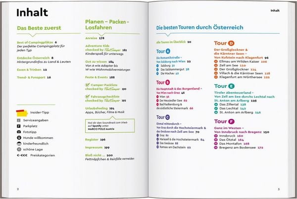 Produktbild: MARCO POLO Camper Guide &Ouml;sterreich